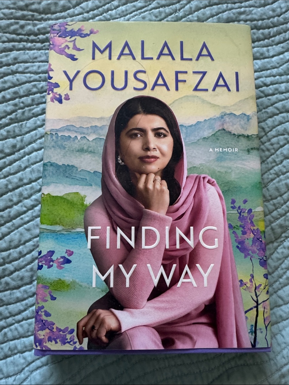 Finding My Way by Malala Yousafzai - hardcover book